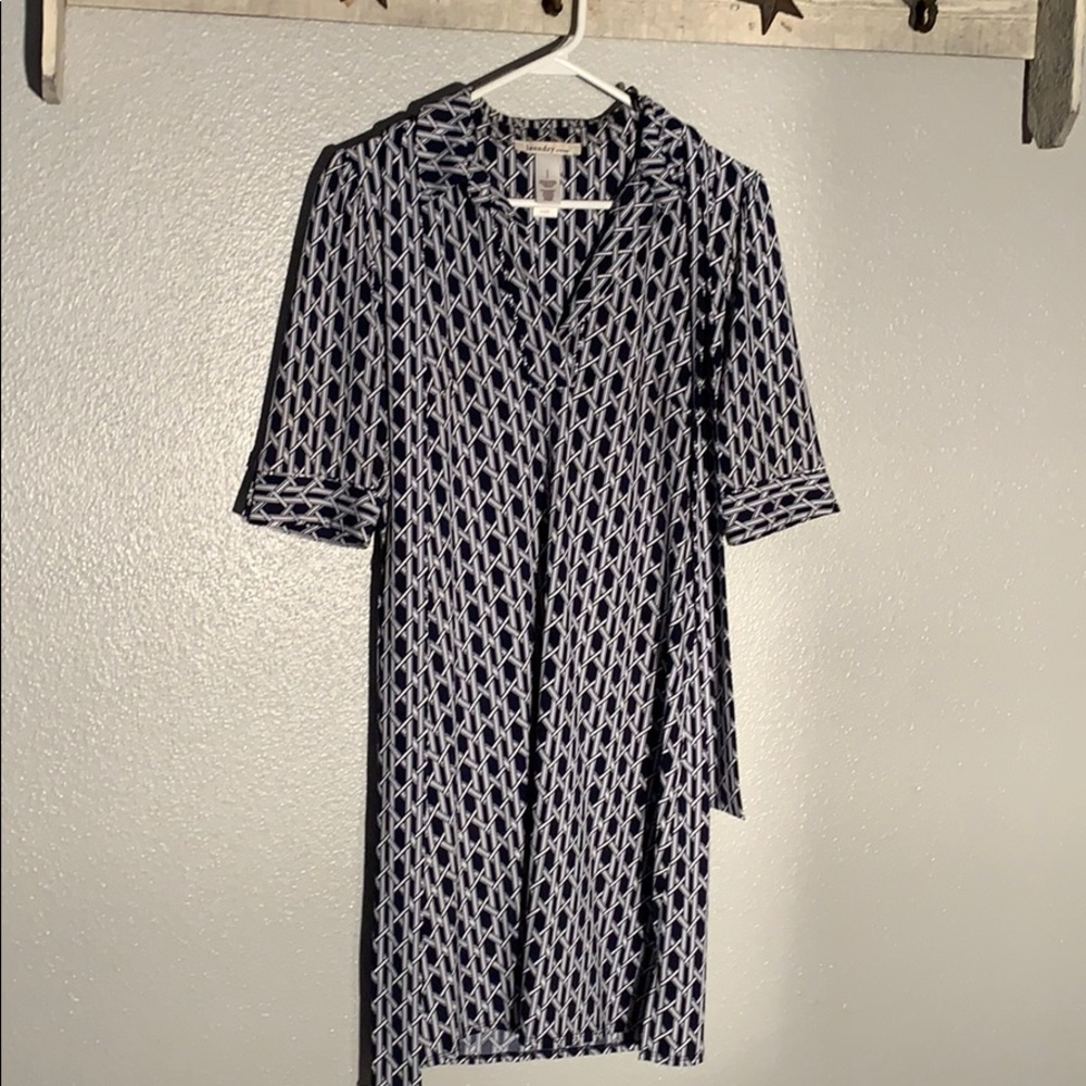 One of my favorite Laundry dress with belt.